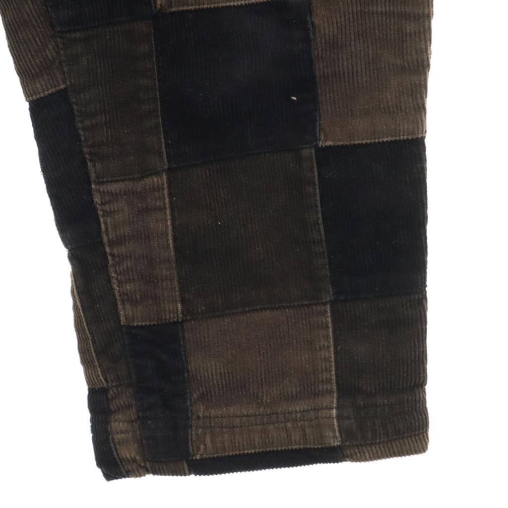 SHAREEF Cropped Patchwork Corduroy pants 1 Brown Men's Used