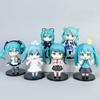 Hatsune Miku Pvc Figurine Collection Set With Assembly For Anime Enthusiasts And Display