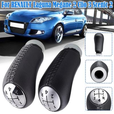 5 Speed Gear Shift Knob Stick Head Car Gear Shift Lever Handle Universal For RENAULT Laguna Megane 2 Clio 3 Scenic 2