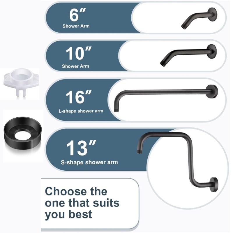 Bathtubs Spouts Diverter Repair Set Leakproof Fix Replacement Parts Portable Accessory for Shower Faucet Use 6pcs