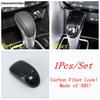 Window Lift Button / Pillar A Fame / Water Cup Panel Cover Trim For Mitsubishi Eclipse Cross 2018 - Carbon Fiber Accessories