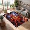 Tappeto in Flanella Stampato Manchester United Antiscivolo Morbido Poliestere Tappeto per Pavimento Tappetino Decorativo per Interni per Camera da Letto Soggiorno Divano