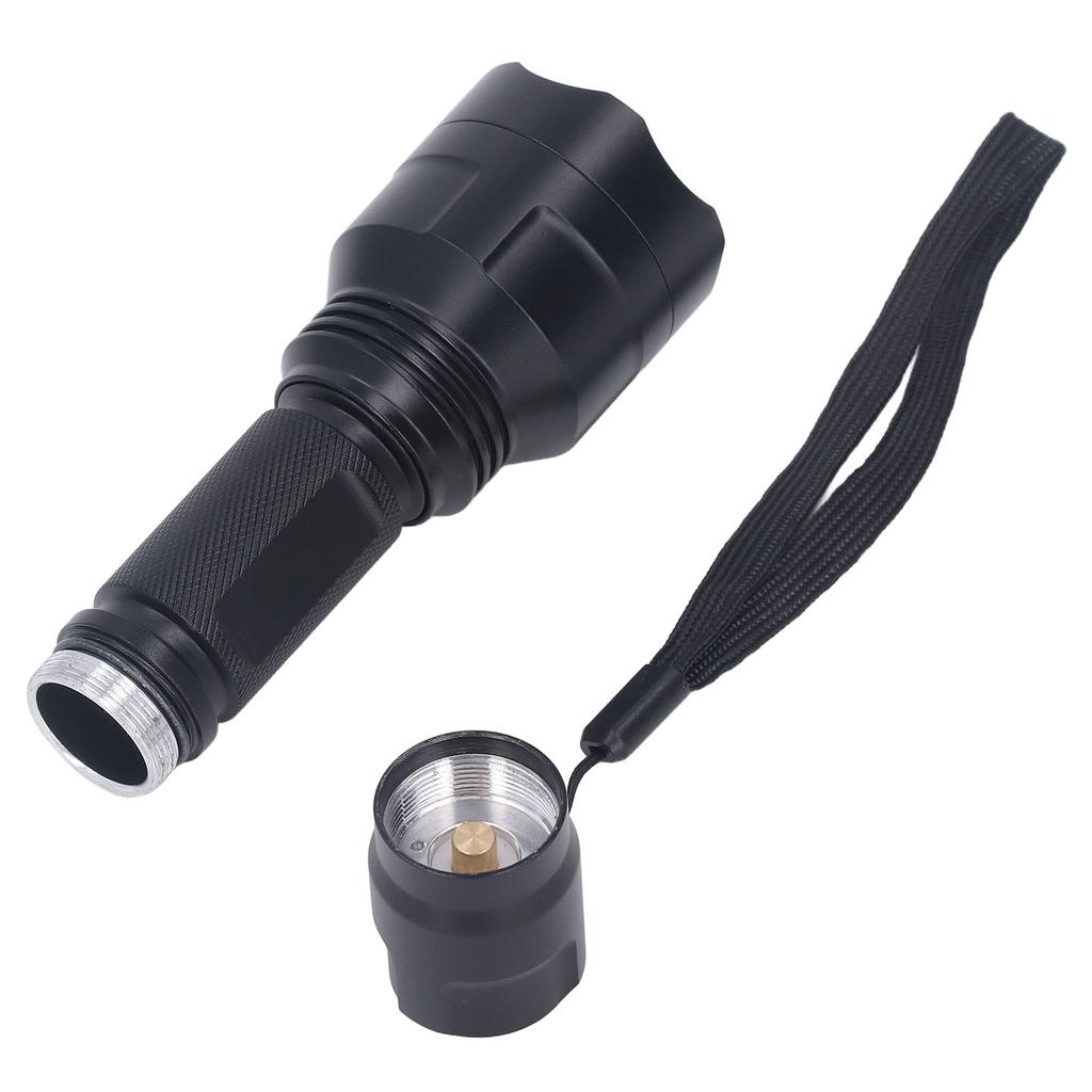 LED IR Flashlight Adjustable Focus Infrared Night Vision Light Dimmable for Hunting 850nm 940nm