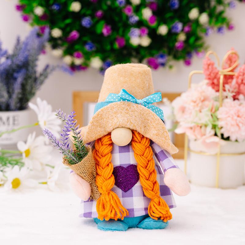 

Lavender Love Elegant Heart Doll Figure For Creative Decorative Home And Styling Event