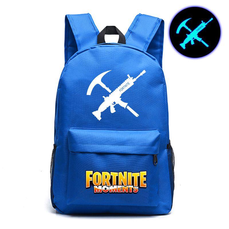 Kampf Rucksack Tasche Festung Nacht Rucksack Schule Leuchtet im Dunkeln