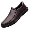 2024 Autumn Basic Shoes for Male Slip-on Men's Casual Shoes Low Heel Leather Casual Shoe Light Man's Leather Loafers Zapatos