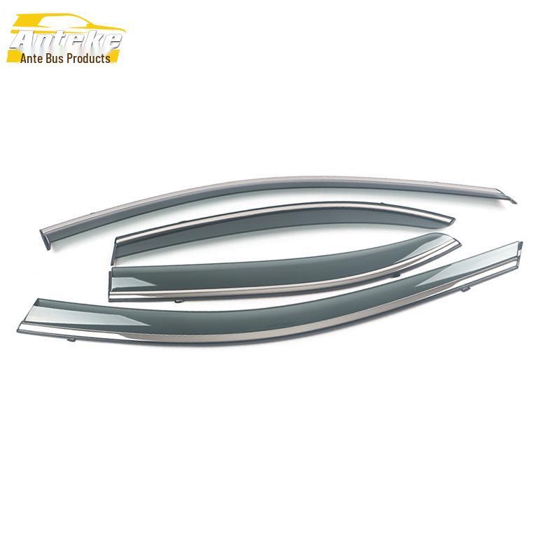 09-13 Spirior 3D Stainless Steel Rain Guards Trim Decoration