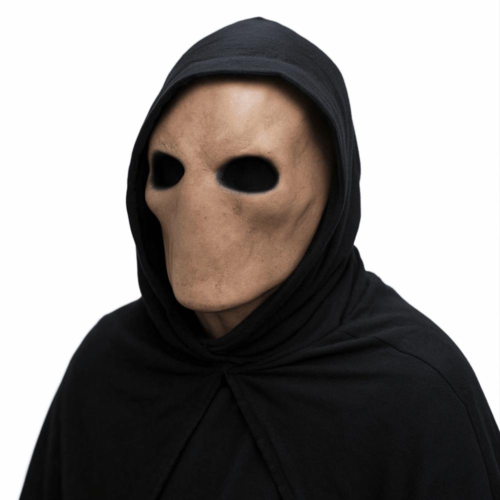 Faceless Man Alien Skull Latex Helmet Dress Up Party Cosplay Props  Unisex
