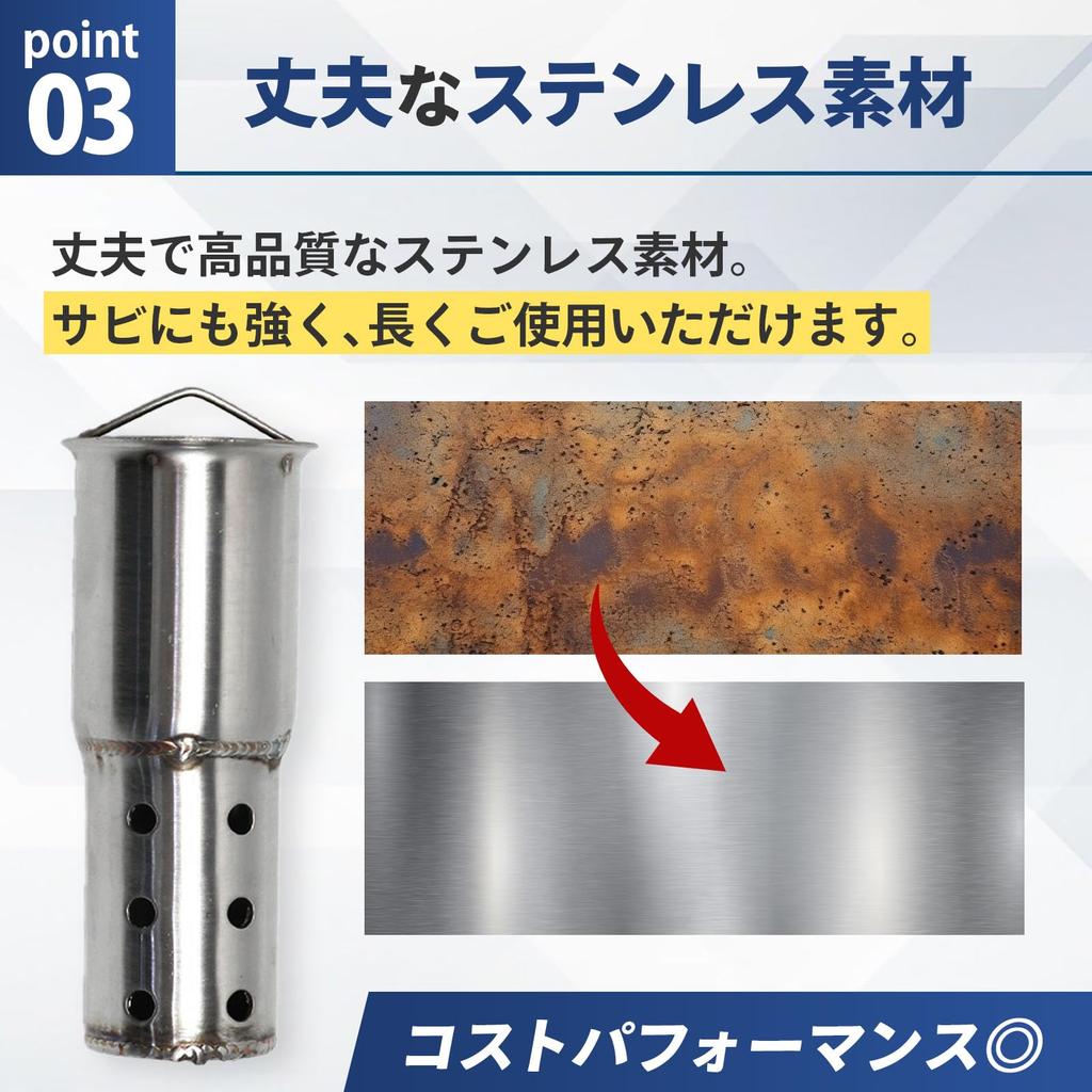 FUKUMIDO Inner Silencer for Motorcycles, Stainless Steel Muffler, Baffle, General Purpose, Catalytic Type, Custom