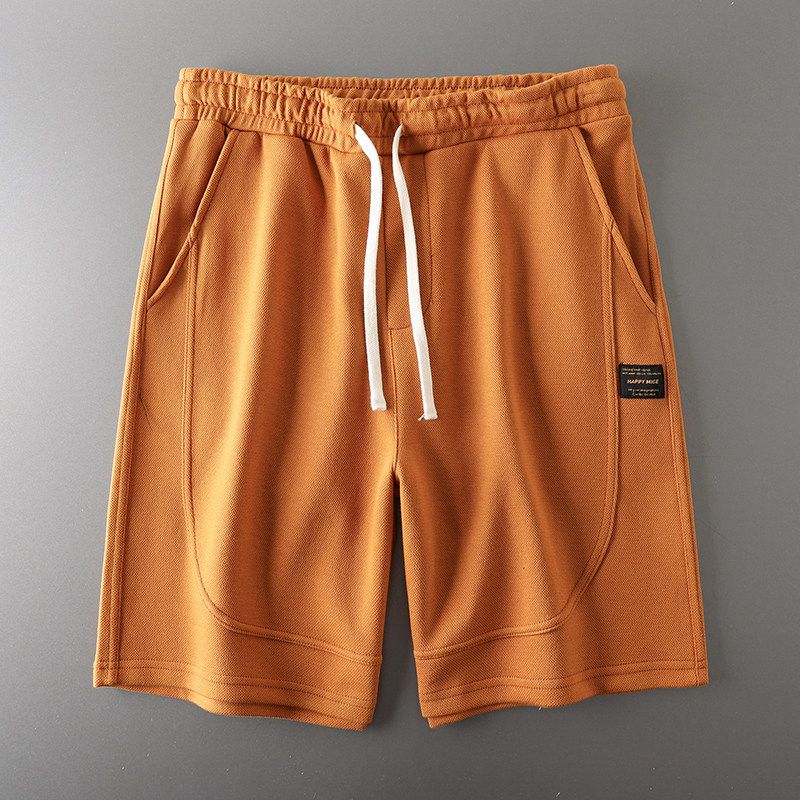 Export Tail Single Cut Label American Fog Shorts High Street Men's Hip Hop Casual Fifth Pants Export Original Single Men's Middle Pants