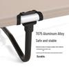Ultralight Portable Military Cot: Aluminum Alloy Folding Bed for Single Person Camping