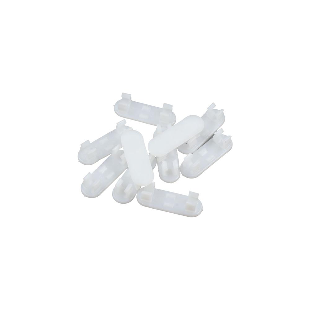 10Pcs Plastic Cable Clip Mini Cable Manager Practical Wire Holder  Network Cable