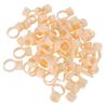 100Pcs Eyebrow Tattoo   Cup Microblading Pigment Glue Holder L
