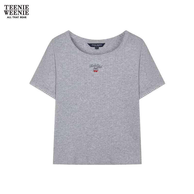 Teenie Weenie Women s Bear Letter Summer T-Shirt M