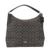 Used COACH Shoulder Bag Signature F55365 canvas/leather gray black