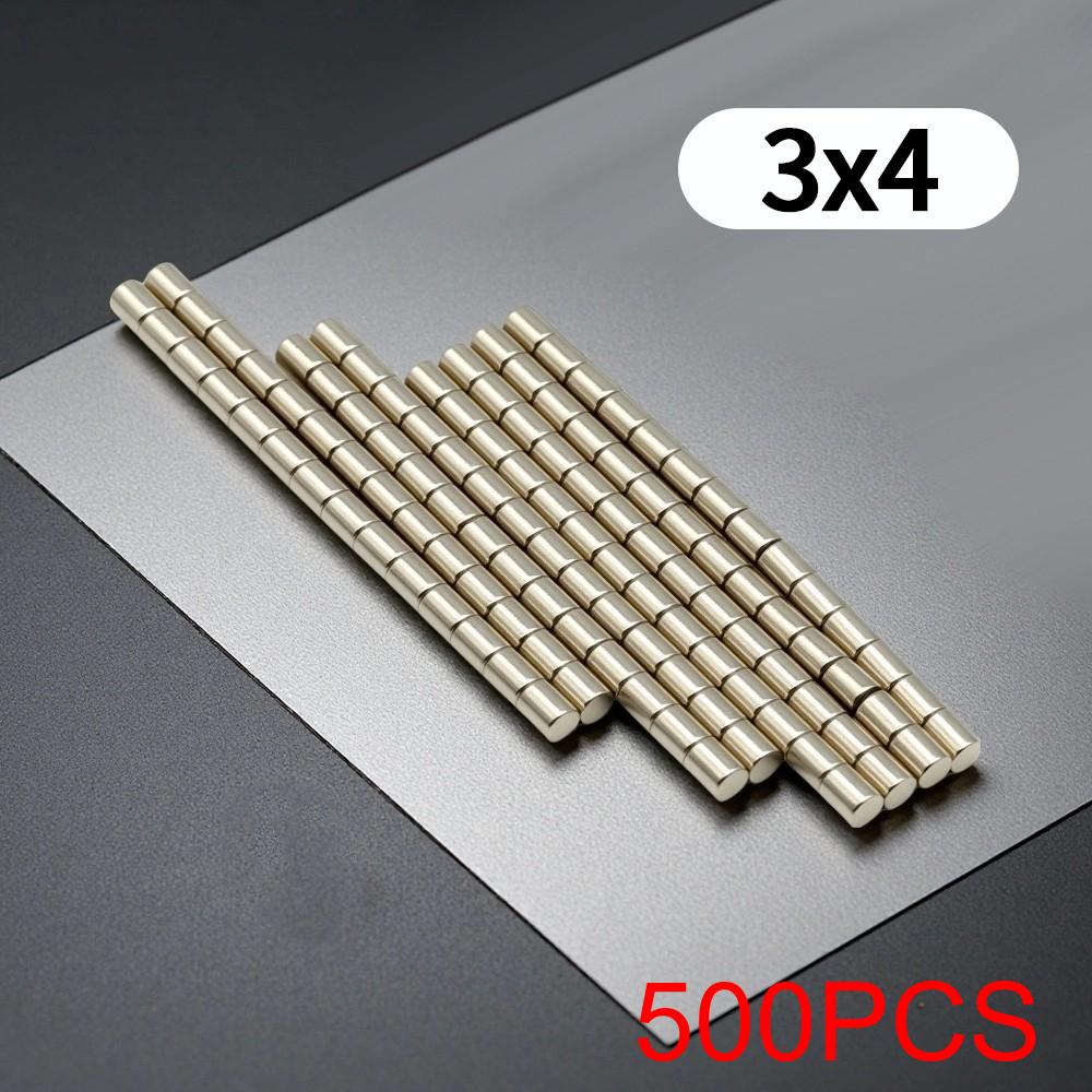 3x4MM imans Round Refrigerator magnets for Office Whiteboard Suitable Tools Home Workplace, Etc 3*4