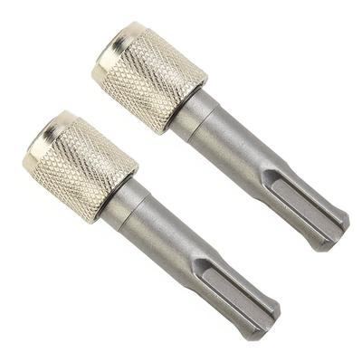 1/4 Sechskantschaft-Steckschlüssel-Adapter, 2 Stück, SDS-Steckschlüssel-Adapter, Konverter-Zubehör