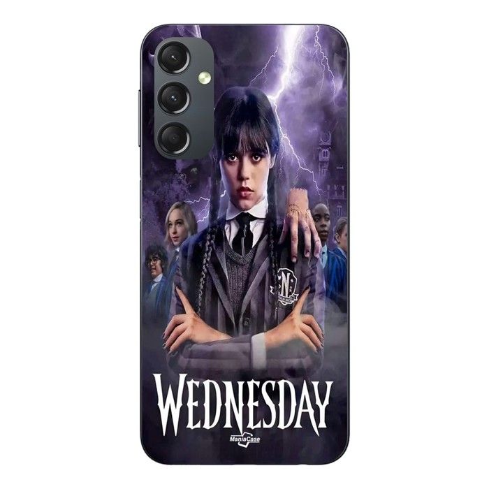 Coque Pour Samsung galaxy A24 Mercredi Adams séries wednesday saison 2 Maniacase