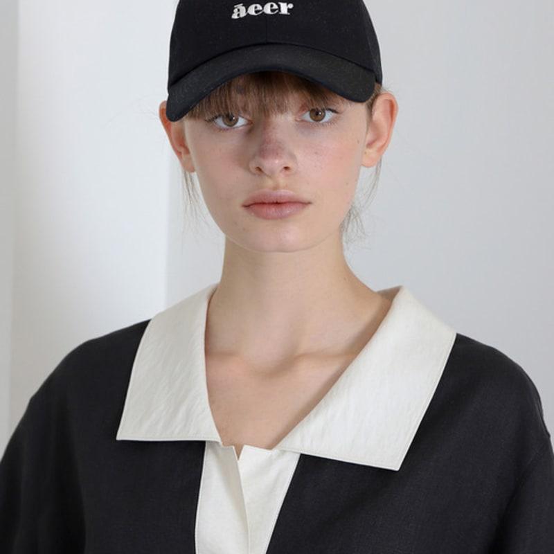 

AEER Cap Iconic Logo IV Black Free