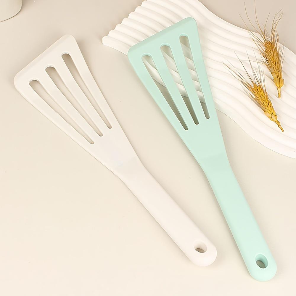 Potravinářské silikonové lžíce na rýži Nepřilnavý hrnec pro domácnost Lžíce na vaření Kuchyňské nástroje odolné proti vysokým teplotám