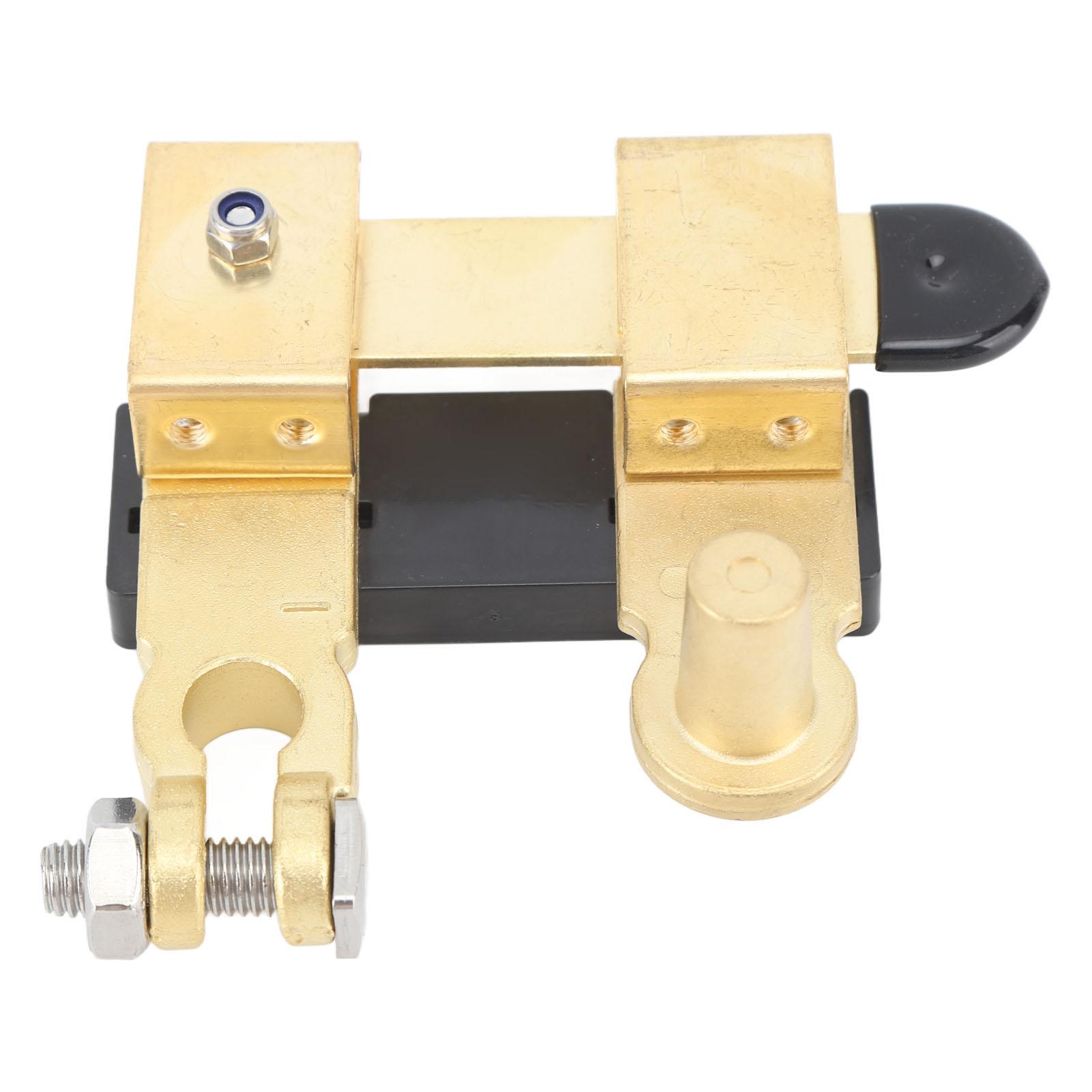 

Выключатель аккумулятора 12 В 24 В латунный сверхпрочный ножевой нож с отрицательным полюсом для отключения аккумулятора