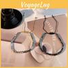 Stylish Summer Iridium Bracelet Unisex Geometric Design Handcrafted Jewelry