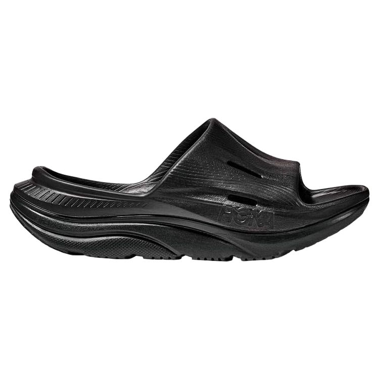 HOKA Ora Recovery Slide 3 Black Unisex Sneakers 1135061-BBLC