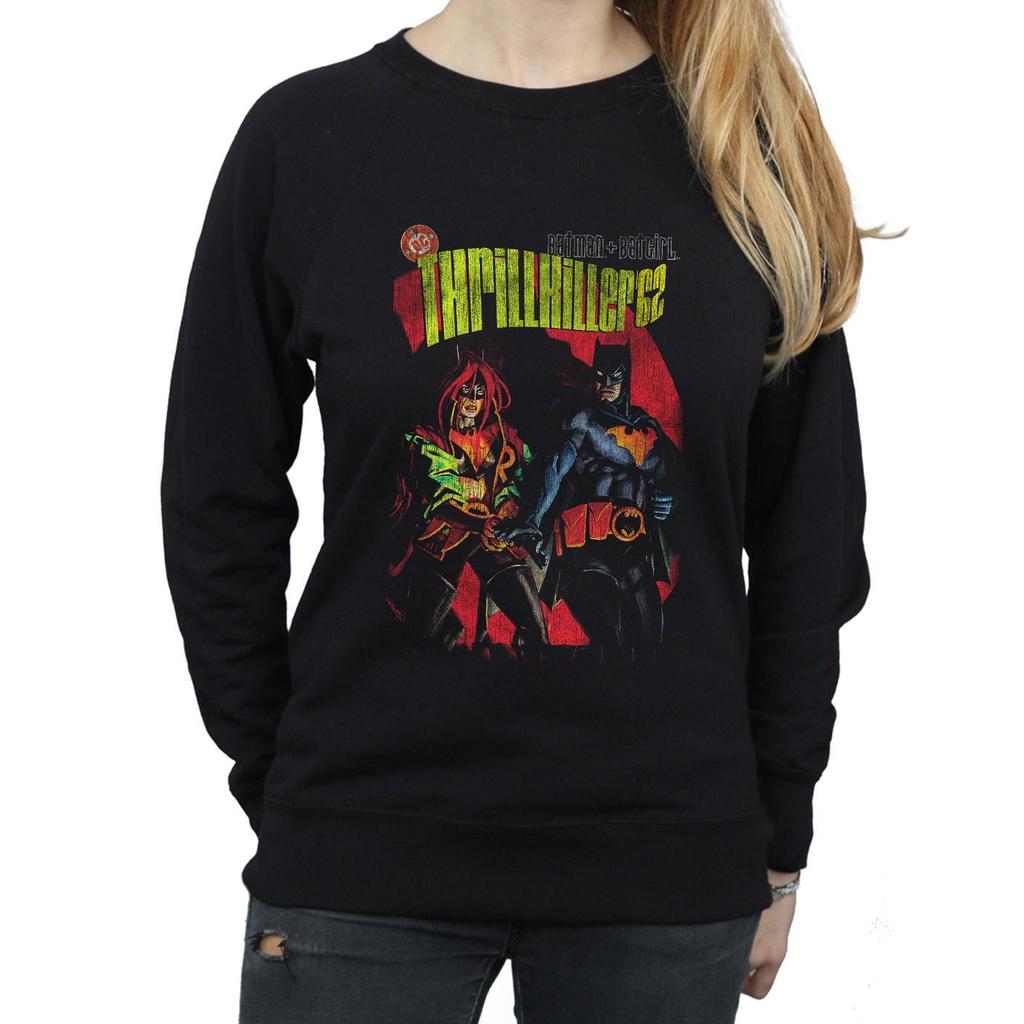DC Comics Womens/Ladies Batman And Batgirl Thrilkiller 62 Sweatshirt