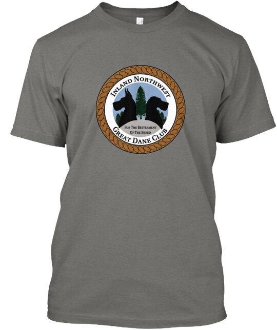 Inland Northwest Great Dane Club T-Shirt Made in the USA Size S to 5XL Unisex T-Shirt L