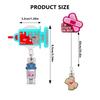 Unisex ID Name Cards Holders Retractable Badge Reel Cartoon Hospital Medical Icons Lovely Nurse Doctor Clip Brooches Keychains