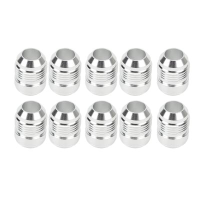 10 stuks AN10 Draad Mannelijk Billet met 34in Diameter Mannelijke Draad Las-op Fitting Bus Universeel