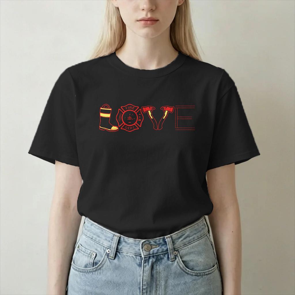 Unisex Unisexs TShirt Future Firefighter Awesome 100 Cotton Tee Shirt Short Sleeve Fire Rescue T Shirts O Neck Clothing