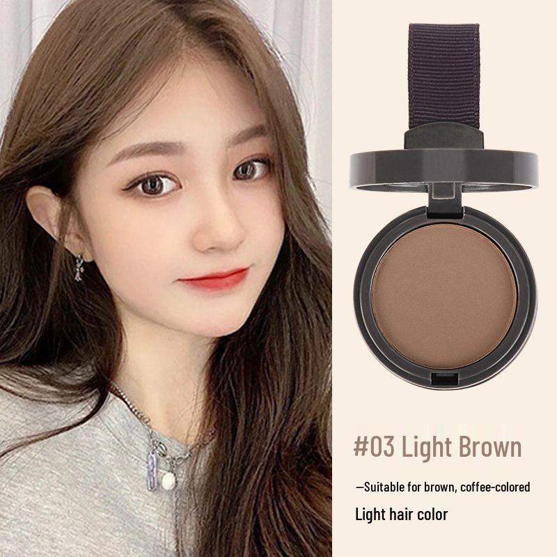 MAYCHEER Hairline Shadow: Hairline and Temple Contour Powder for Filling Forehead Edges.