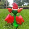3D Christmas Dragon Sculpture Cool Dragon Garden Statue Christmas Dragon Doll Toy  Desk