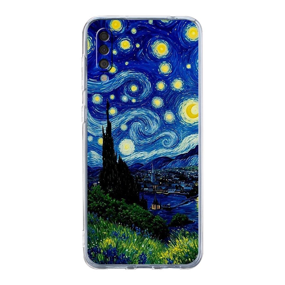 Case For Samsung A56 A36 A26 A16 A14 A12 A22 A32 5G A34 A42 A52 A54 A50 A70 A72 A40 A04S A06 Cover Paint Art Vincent van Gogh
