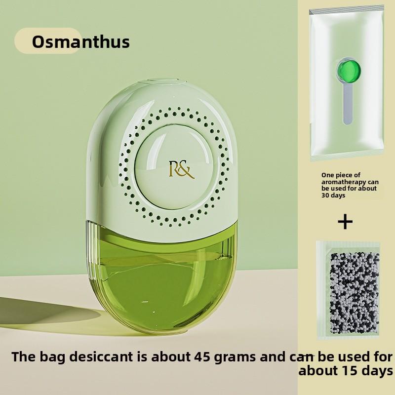 Osmanthus Fragrance Hanging Dehumidifier Moisture Absorber for Closet Wardrobe Indoor Use