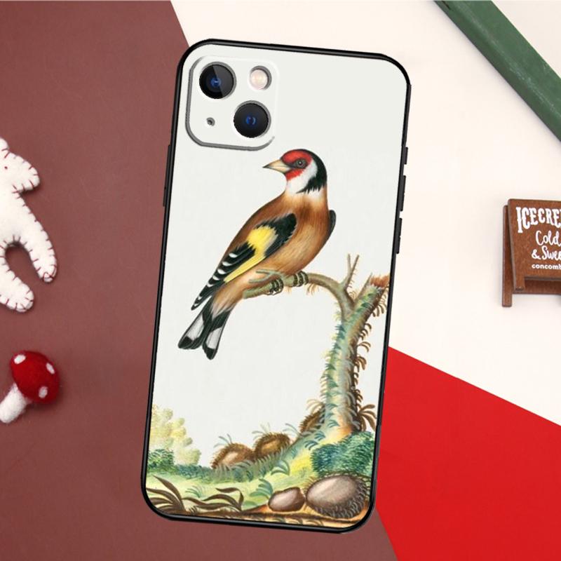 European Goldfinch Phone Case For iPhone 16 15 11 12 13 14 Pro Max X XR XS Max 6 14 Plus Soft Cover