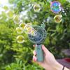 USB Handheld Mini Bubble Blowing Fan for Kids