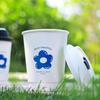Disposable Coffee Paper Cups with Lids