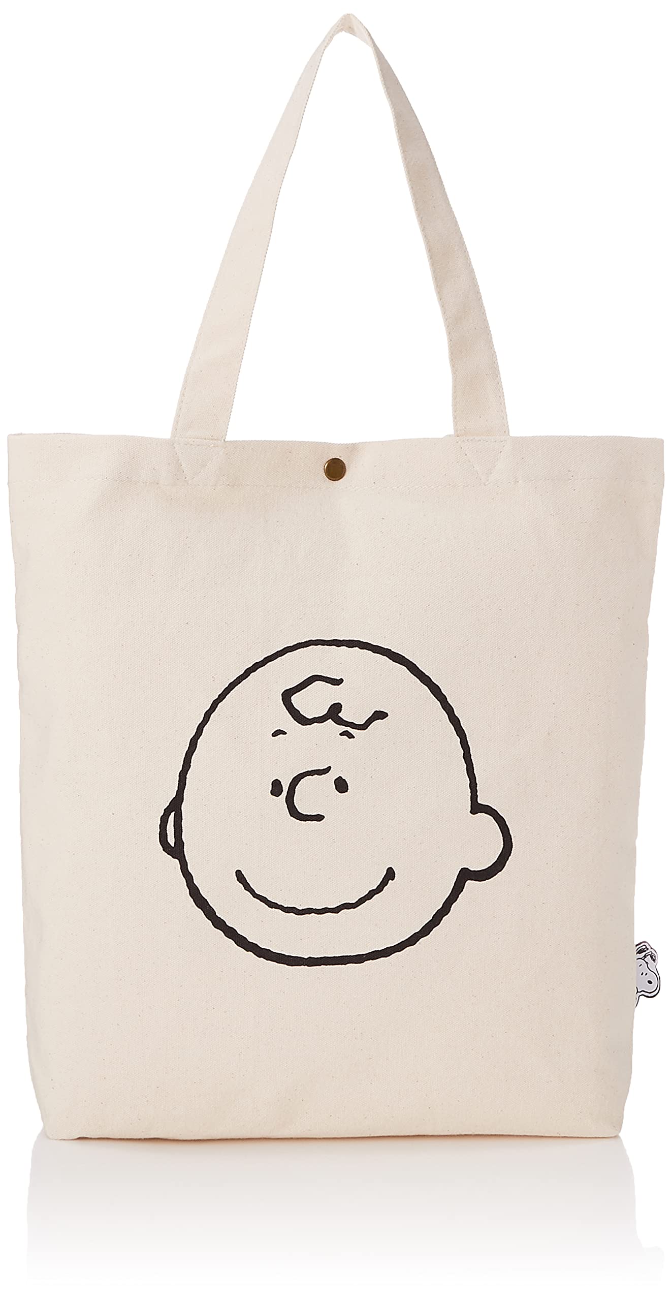 

Sifre Canvas Tote A4 PN97 Charlie Brown Face Bag, Size, Snoopy, PEANUTS, Women s,