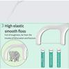 400Pcs Dental Floss Picks Disposable Dental Flosser Toothpick With Threads Clean Between Brush For Tooth Floss Brush 0ral Irrigator Less
