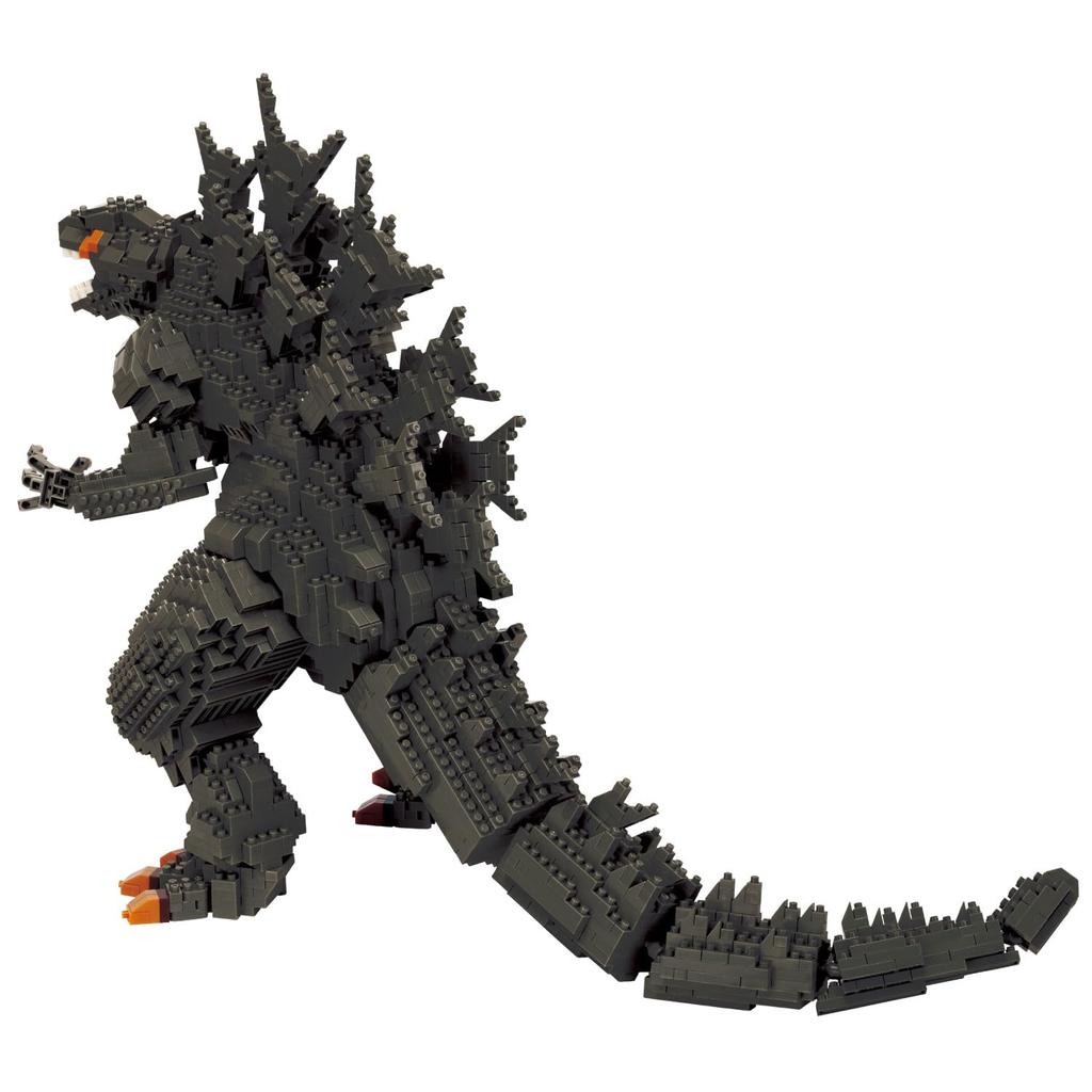Kawada Nanoblock Godzilla (2023) Deluxe Edition NB-063, 10 X 42 X 28 Cm, Ages 12 and Up, Interior Hobby