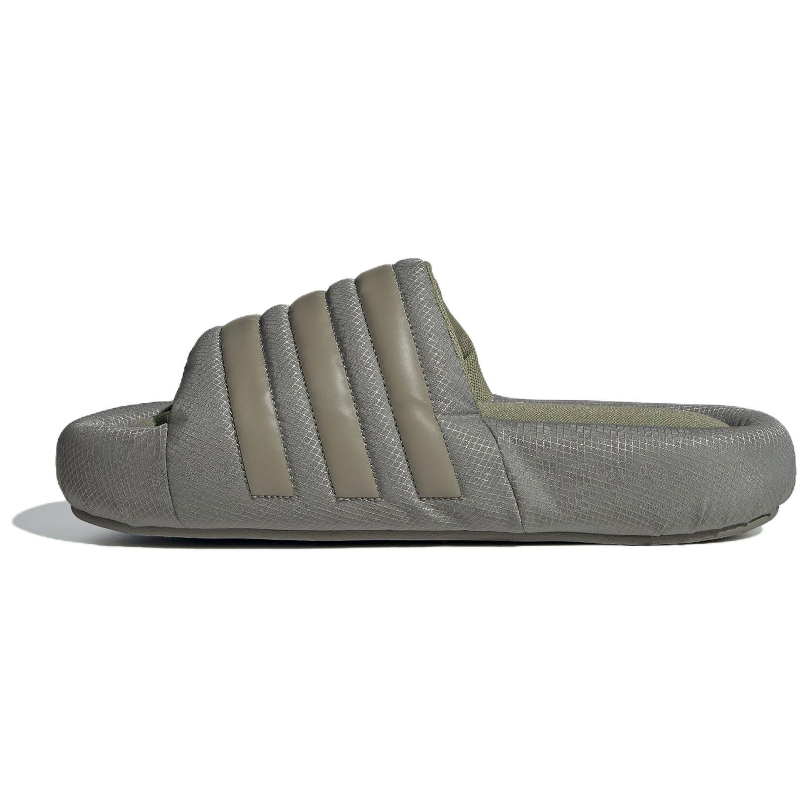 adidas Adilette 24 Slides Asia Sizing Silver Pebble Men s IG9305 EU 42