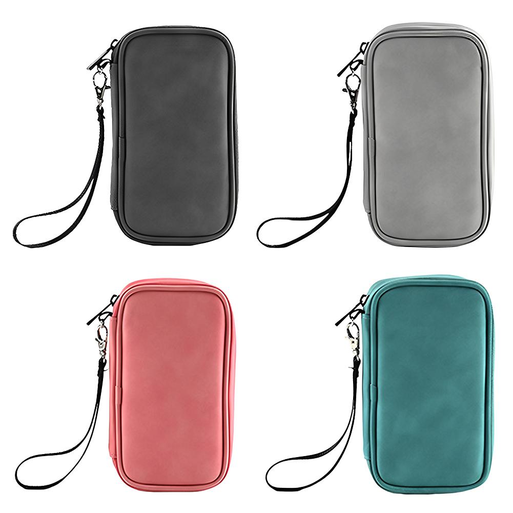 Electronics Accessories Organizer Universal Travel Pouch Bag Double Layers Travel Cable Organizer Bag for Charger Cable Phone