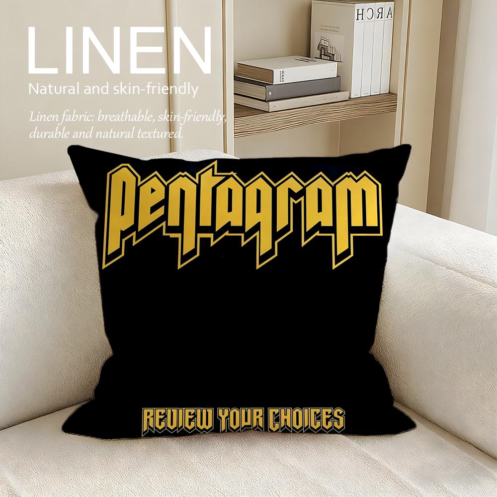 Art Pentagram Cushion Cover Pillowcase Set Pcs x x Breathable Washable Sofa Cushion Cover