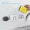 Kitchen Accessories Punch Free Sponges Holder Storage Hook Shelf Bathroom Stainless Steel Storage Holder Bathroom Accessories