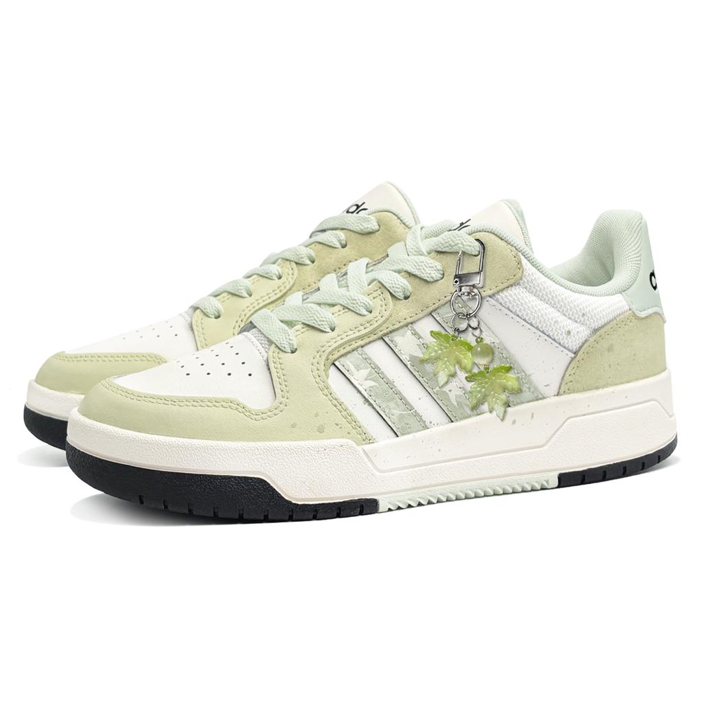 Adidas ENTRAP Relax And Breathe, First Year Culture V Low top Skateboard Shoes Unisex Green JI2546(TeamTwo-)