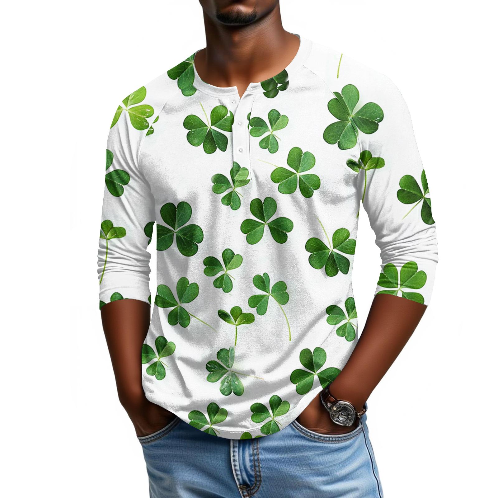 

Men s Raglan Sleeve Three-quarter Sleeve Top XL білий