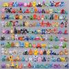144pcs Toy Set Mini Action Figures Poke Go Monster Vinyl 3cm