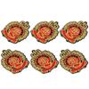 6 stuks Patches Modieuze Badge Stijl Stof Sticker DIY Accessoires voor Hoeden Rugzakken
